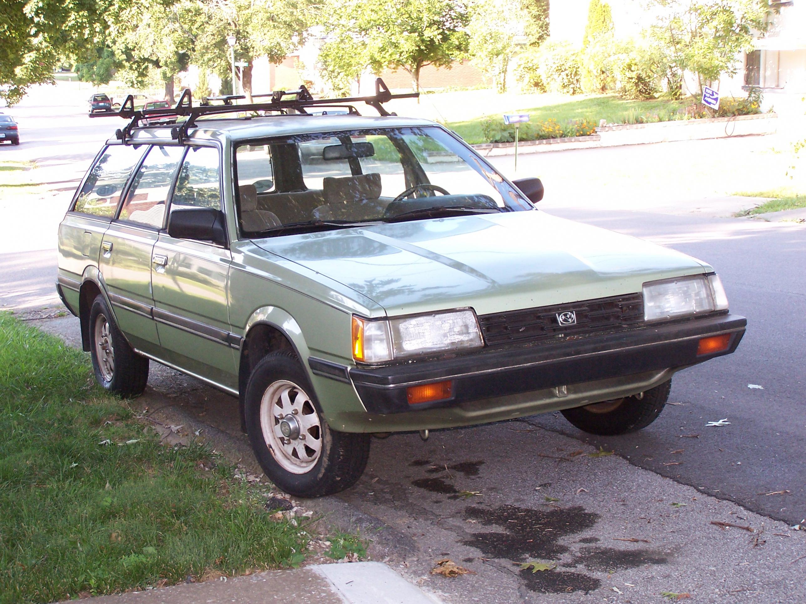 Subaru GL 1986 #6