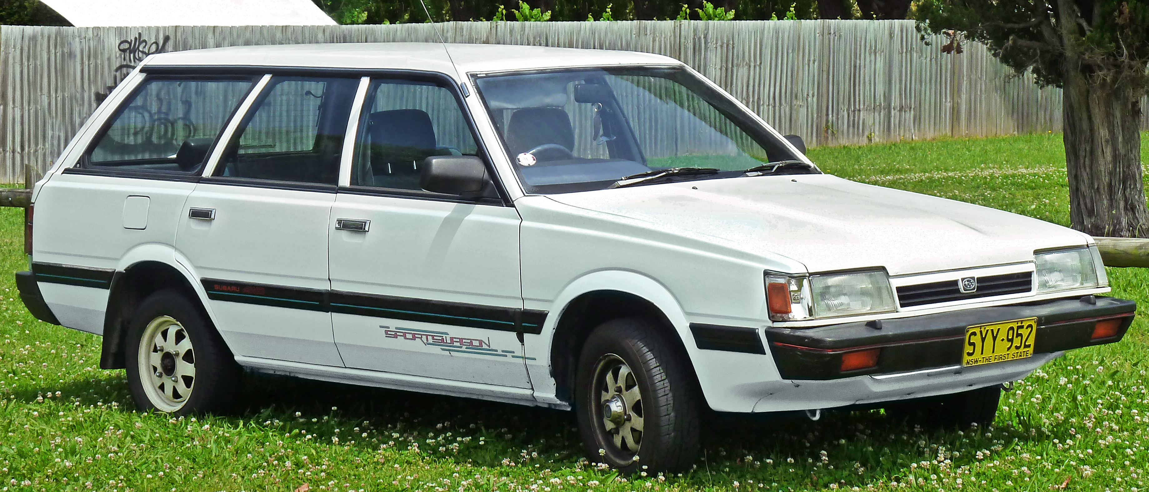 Subaru GL 1989 #9