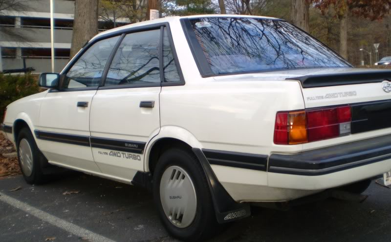 Subaru GL-10 1987 #8