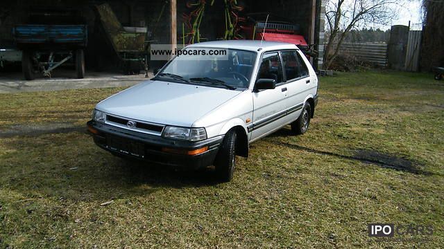 Subaru Justy 1992 #1