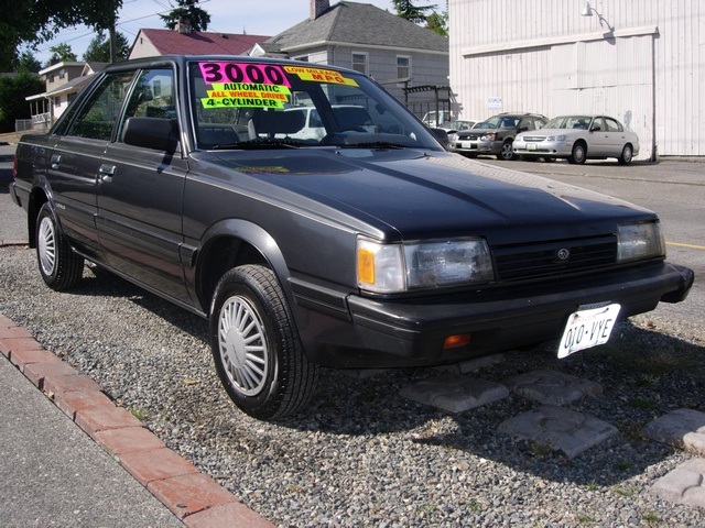 Subaru Loyale 1992 #8