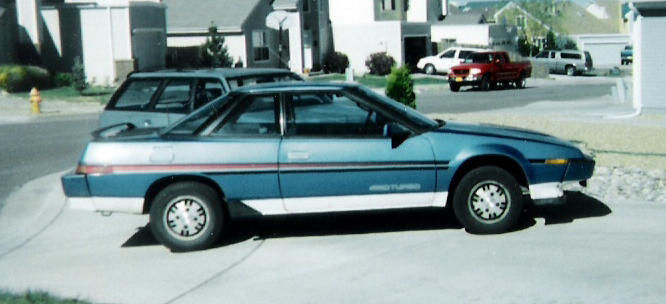 Subaru XT 1985 #7