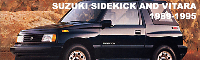 Suzuki Sidekick 1989 #11