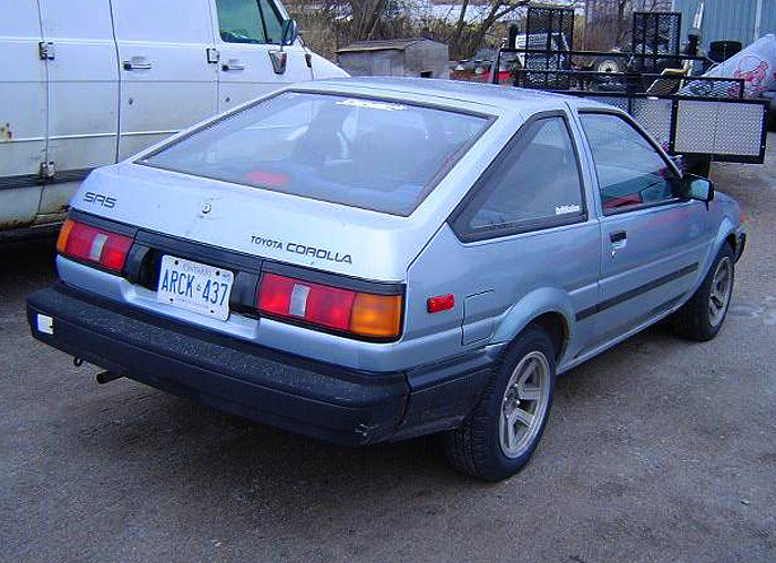 Toyota Corolla 1986 #8