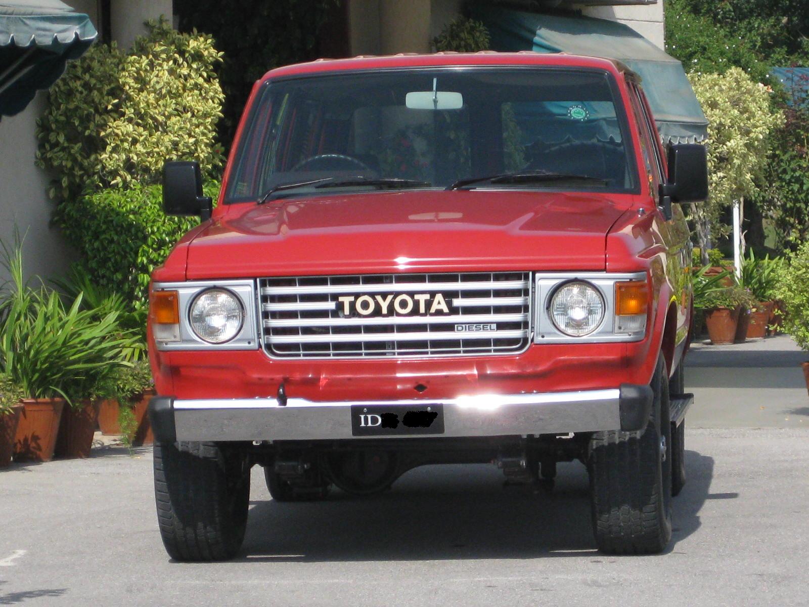 Toyota Land Cruiser 1986 #8