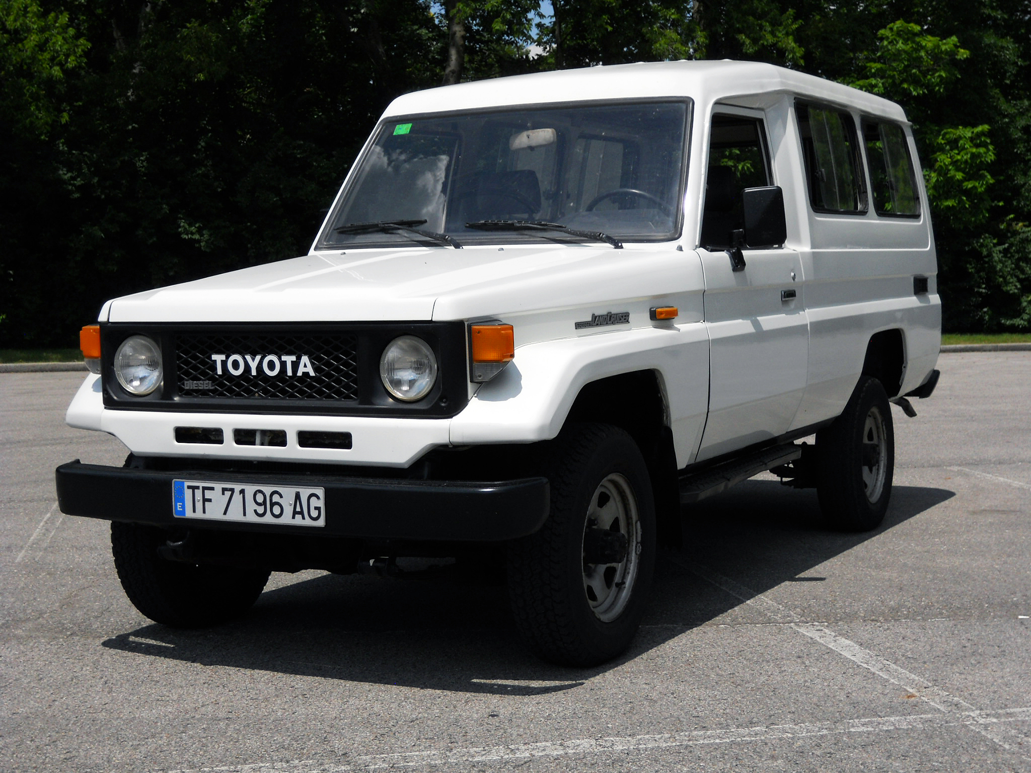 Toyota Land Cruiser 1988 #7