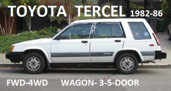 Toyota Tercel 1982 #11