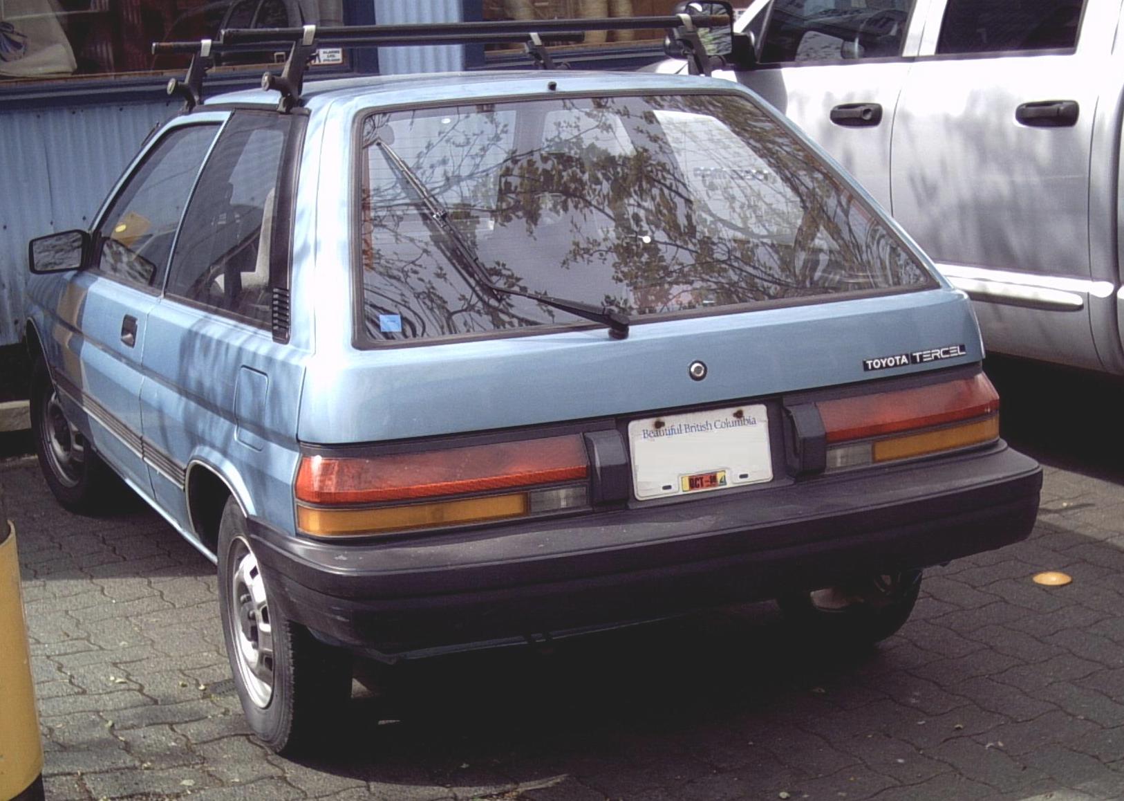 Toyota Tercel 1987 #8