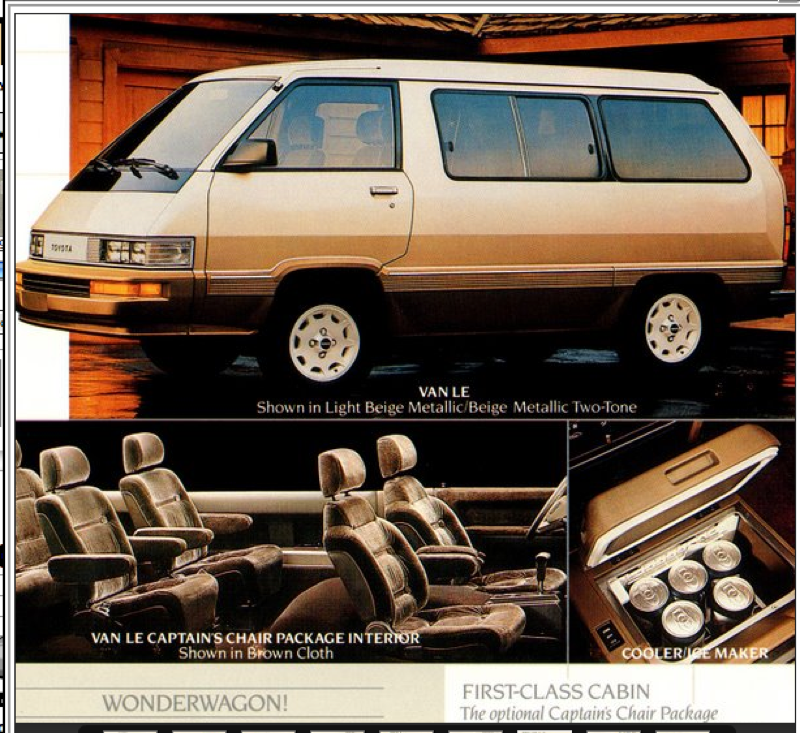 Toyota Van 1985 #12