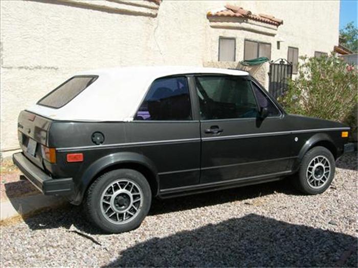 Volkswagen Cabriolet 1987 #5
