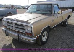 Dodge Pickup 1987 #12