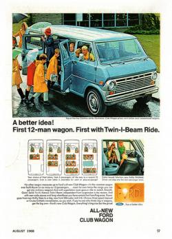 Ford Club Wagon 1968 #10