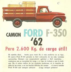 Ford F350 1962 #9