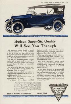 1918 Hudson Super Six
