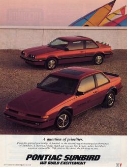 Pontiac Sunbird 1988 #11