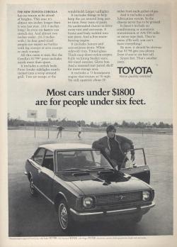 Toyota Corolla 1971 #7