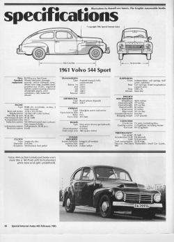 Volvo 544 1961 #9