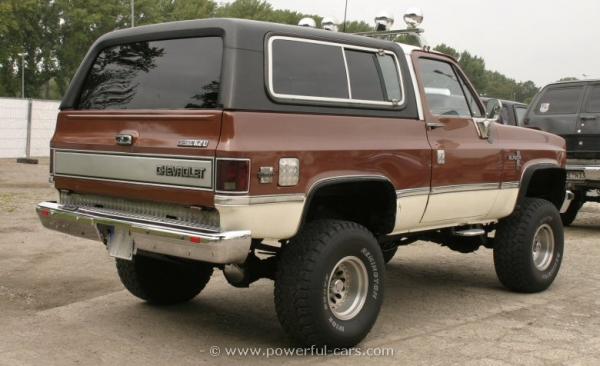Chevrolet Blazer 1982 #2