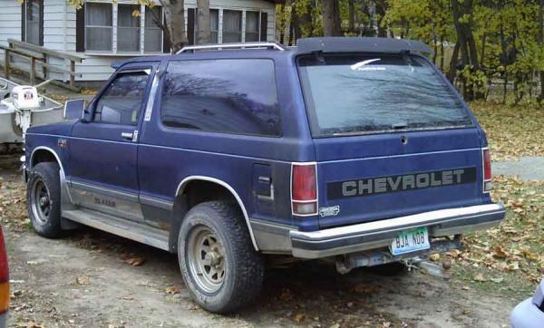 Chevrolet S-10 Blazer 1987 #2