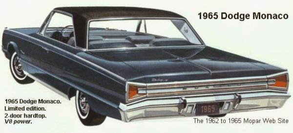Dodge Platform 1965 #5
