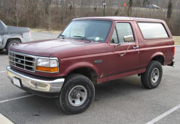 Ford Bronco 1992 #3