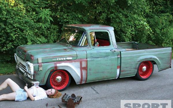 Ford F100 1959 #4