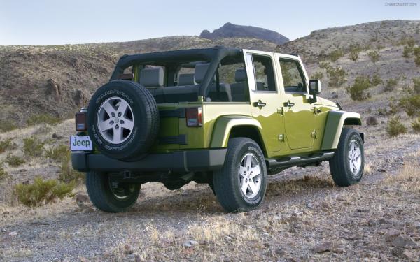 Jeep 2007 Wrangler comes in Camo