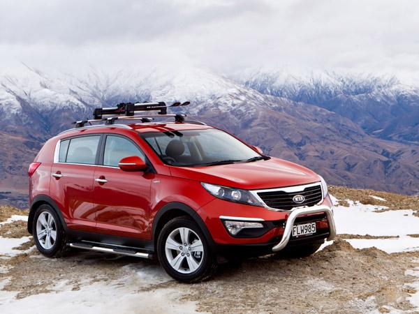 kia 2010 sportage demonstrating impressive fuel economy