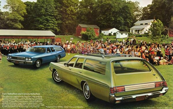 Plymouth Suburban 1973 #3