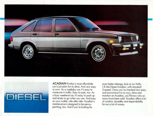 Pontiac 1000 1984 #5