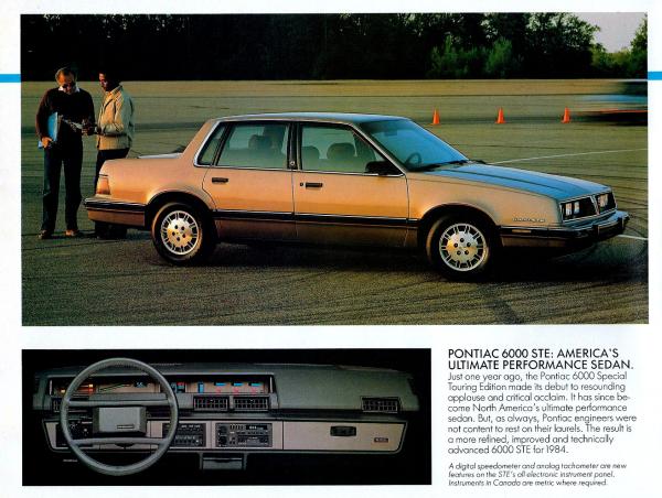 Pontiac 6000 1984 #3
