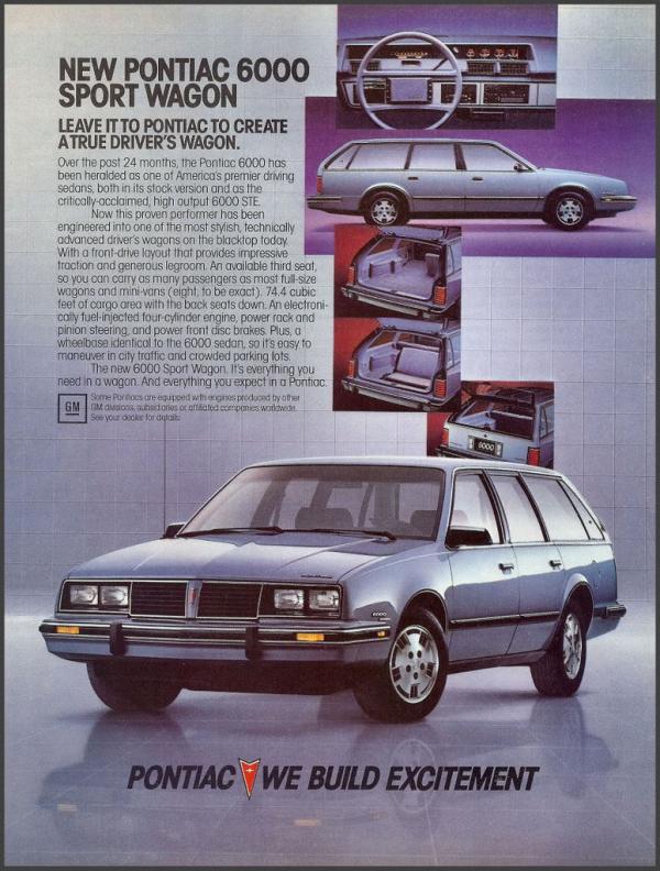 Pontiac 6000 1984 #5