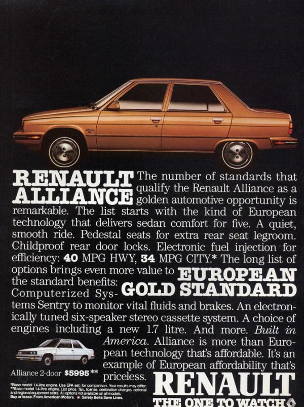 Renault Alliance 1984 #3