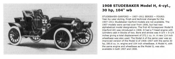 Studebaker Model A 1908 #3
