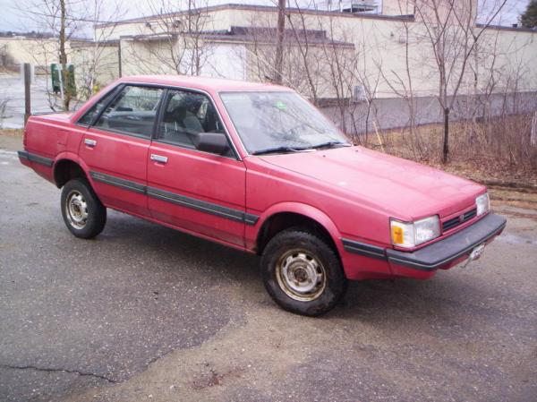 Subaru GL 1989 #5