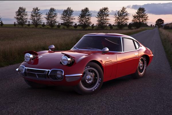 The first Japanese supercar, Toyota 2000 GT