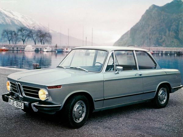 When the past becomes actual today with BMW 2002 1502 model