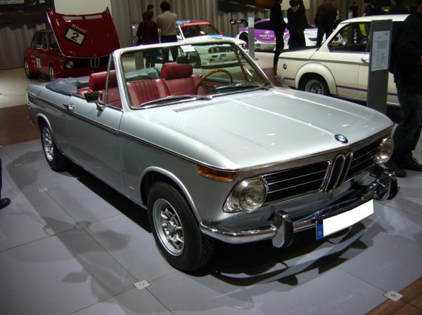 When the past becomes actual today with BMW 2002 1502 model